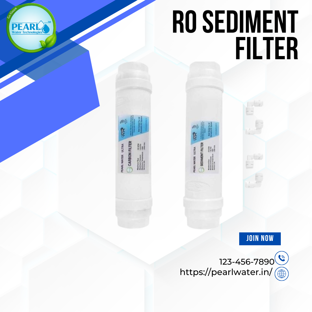Ro sediment filter | Pearl Water Technologies